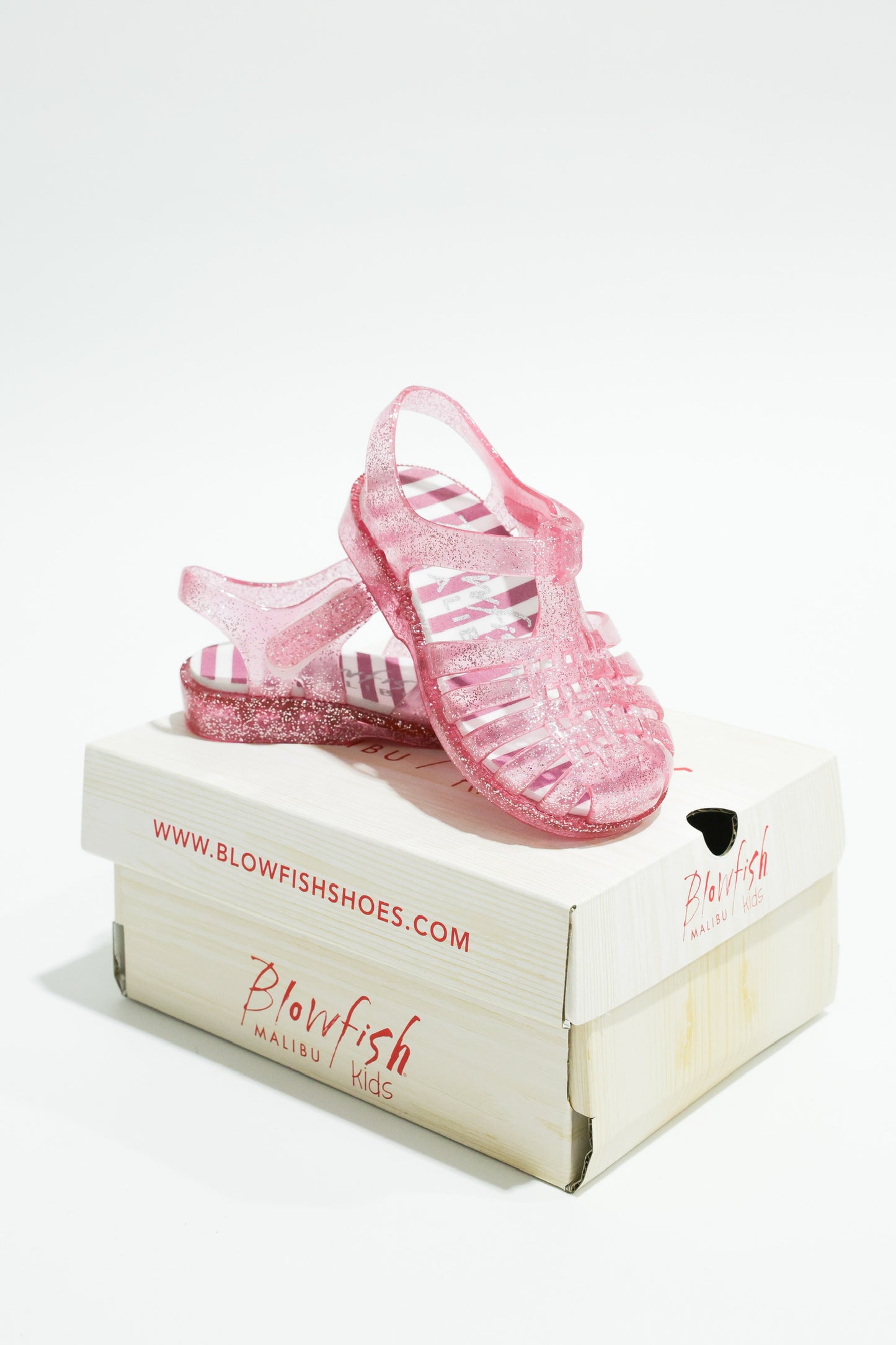 Jellyfish Toddler Sandal - Pink Sparkle - Southern Belle Boutique