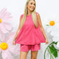 Plum Pink Dreamer Short Set - Southern Belle Boutique
