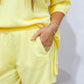 Yellow Glow French Terry Short Set - Southern Belle Boutique