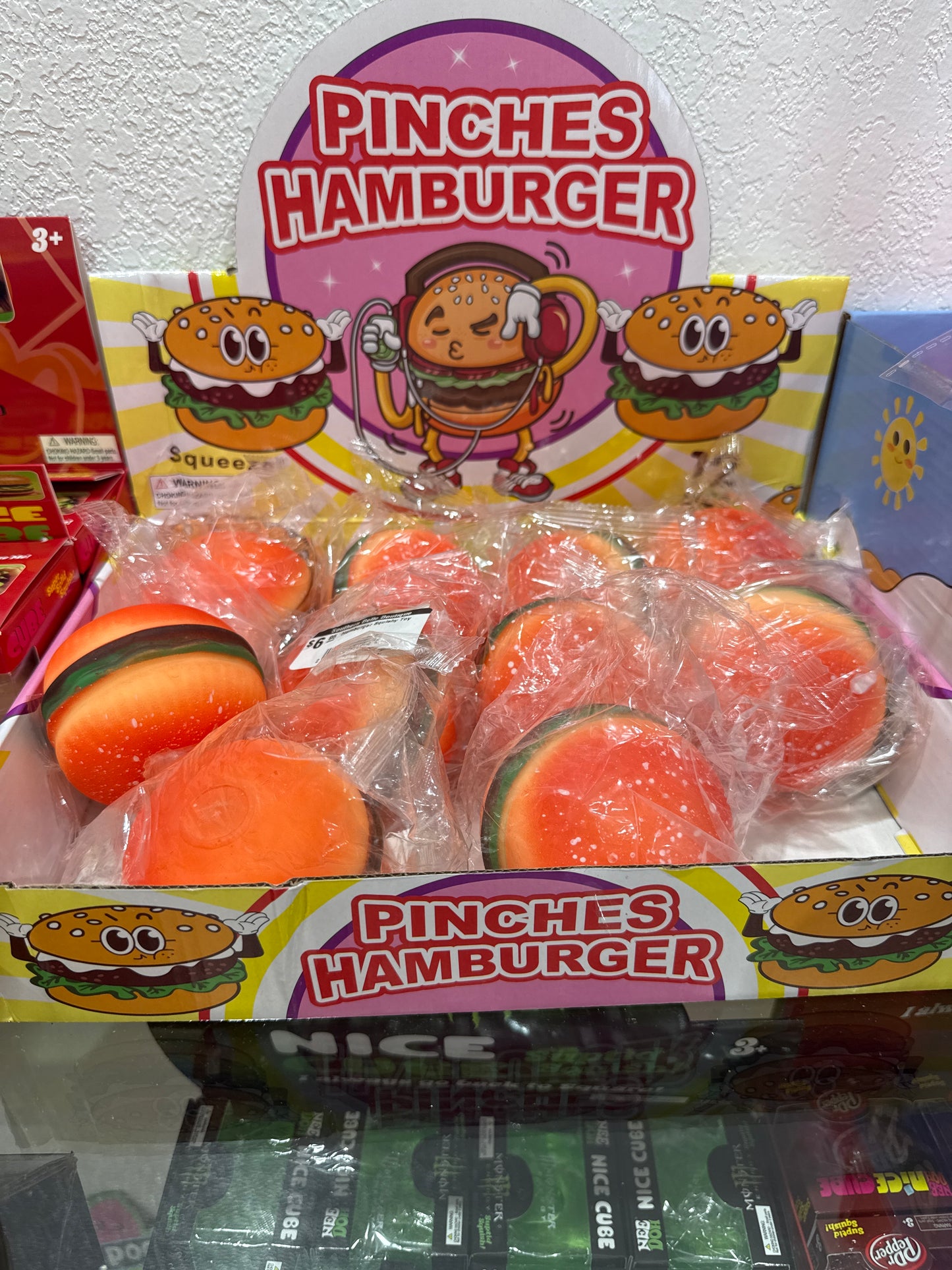Mini Hamburger Squishy - Southern Belle Boutique