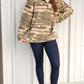 Camo Teddy Pullover - Southern Belle Boutique