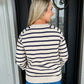 Oatmeal Striped Sweater