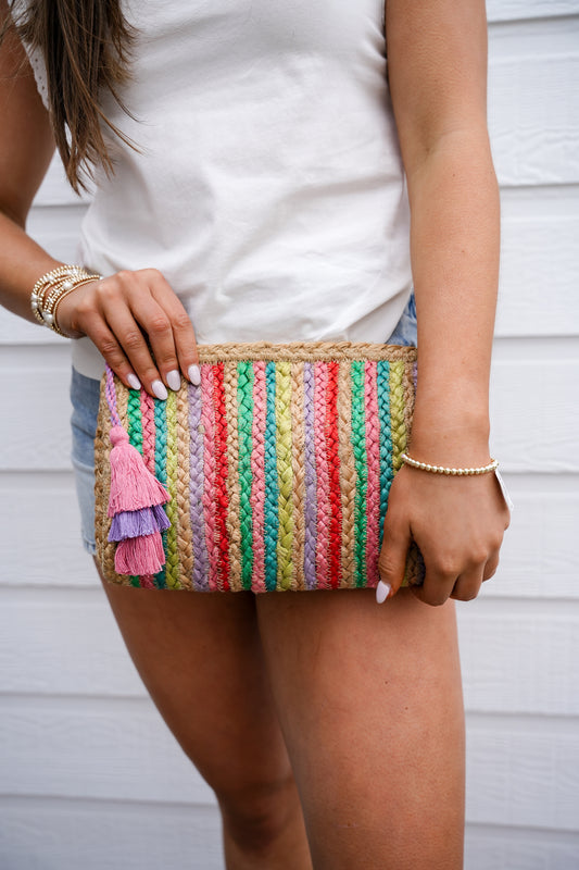 Melia Clutch, Multi - Southern Belle Boutique