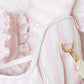 Diaper Bag - Pink Polka Stripe