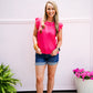 Akiko Rib Top - Pink Paradise - Southern Belle Boutique