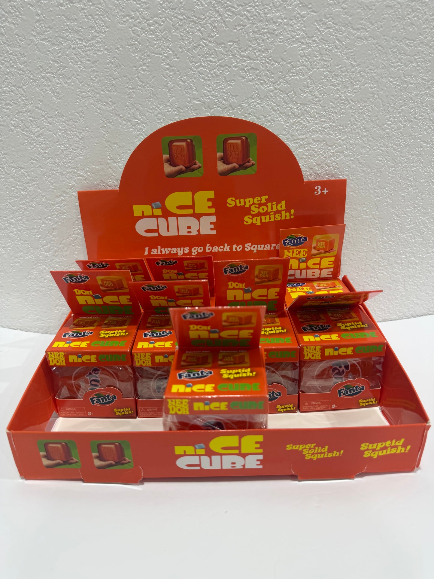 Fanta Soda Squishy Cube