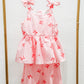 Pink Bow Stripe Set - Southern Belle Boutique