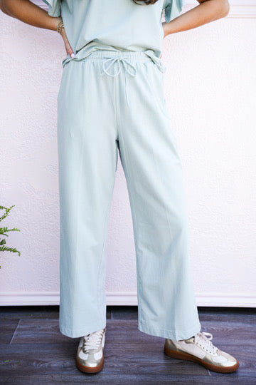 Zahara Pant - Aquamarine