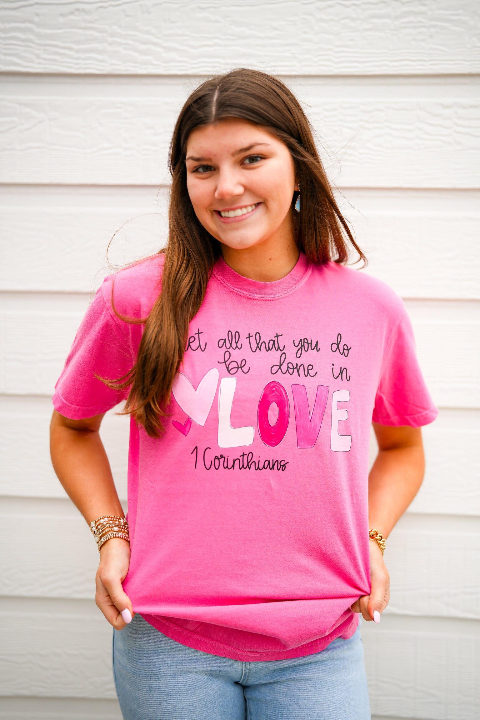 Let All You Do Be Done in Love Tee - Southern Belle Boutique