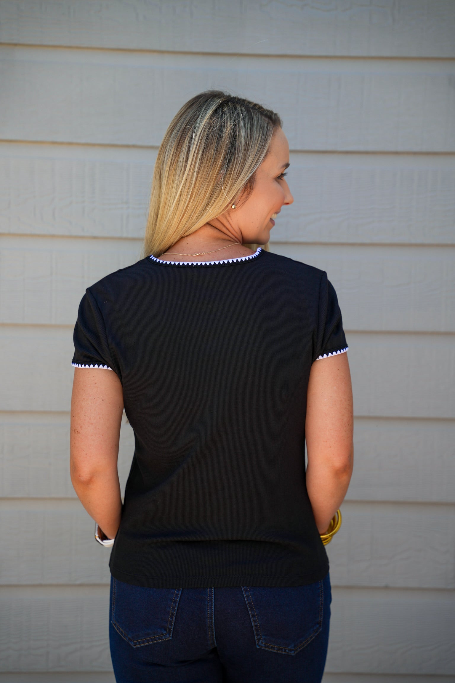 Zuma Top - Black - Southern Belle Boutique