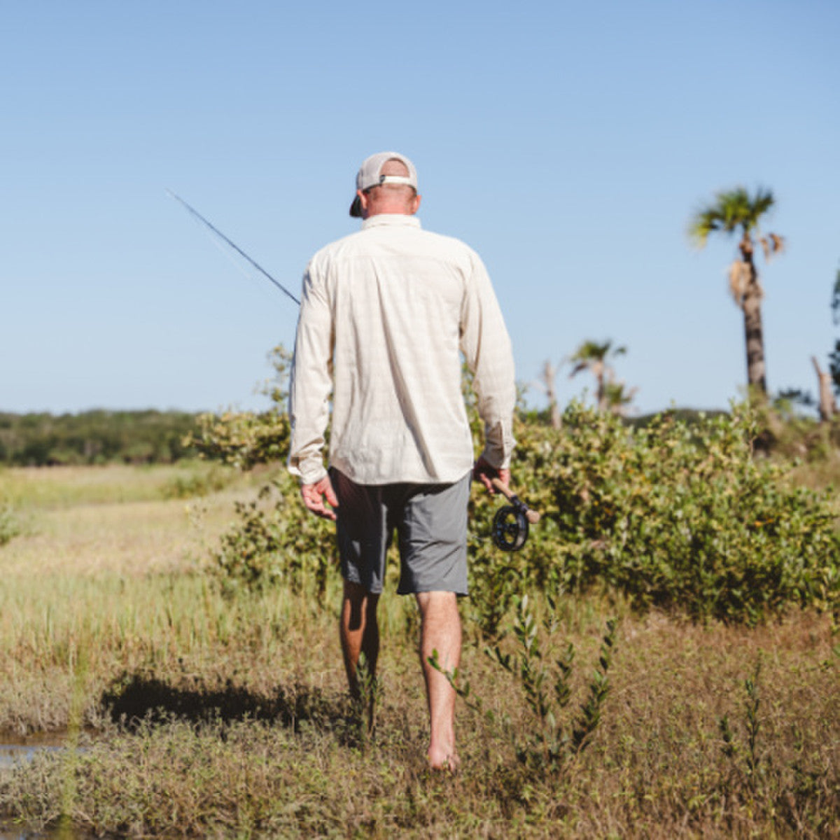 Oysterman L/S Woven - Desert Sand - Southern Belle Boutique