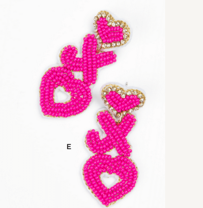 XOXO Earrings - Southern Belle Boutique