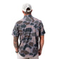 Oysterman SS Woven Shirt - Bog Camo Light Olive