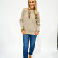 Lt Mocha Crew Neck Sweater
