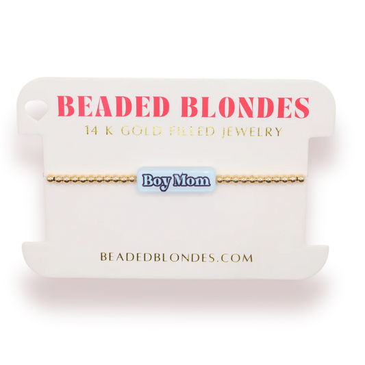 Boy Mom Bracelet - Southern Belle Boutique