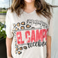 Leopard Football Laces Tee