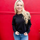 Maritza Sweater - Black - Southern Belle Boutique