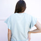 Milani Top - Aquamarine - Southern Belle Boutique