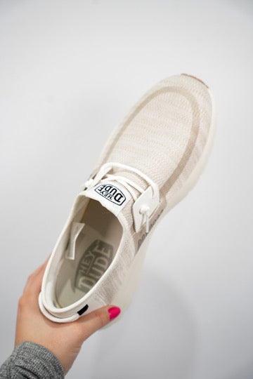 Sirocco Perf Mesh Sneaker - White - Southern Belle Boutique