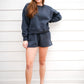 Stride Luxe Sweatshorts - Black