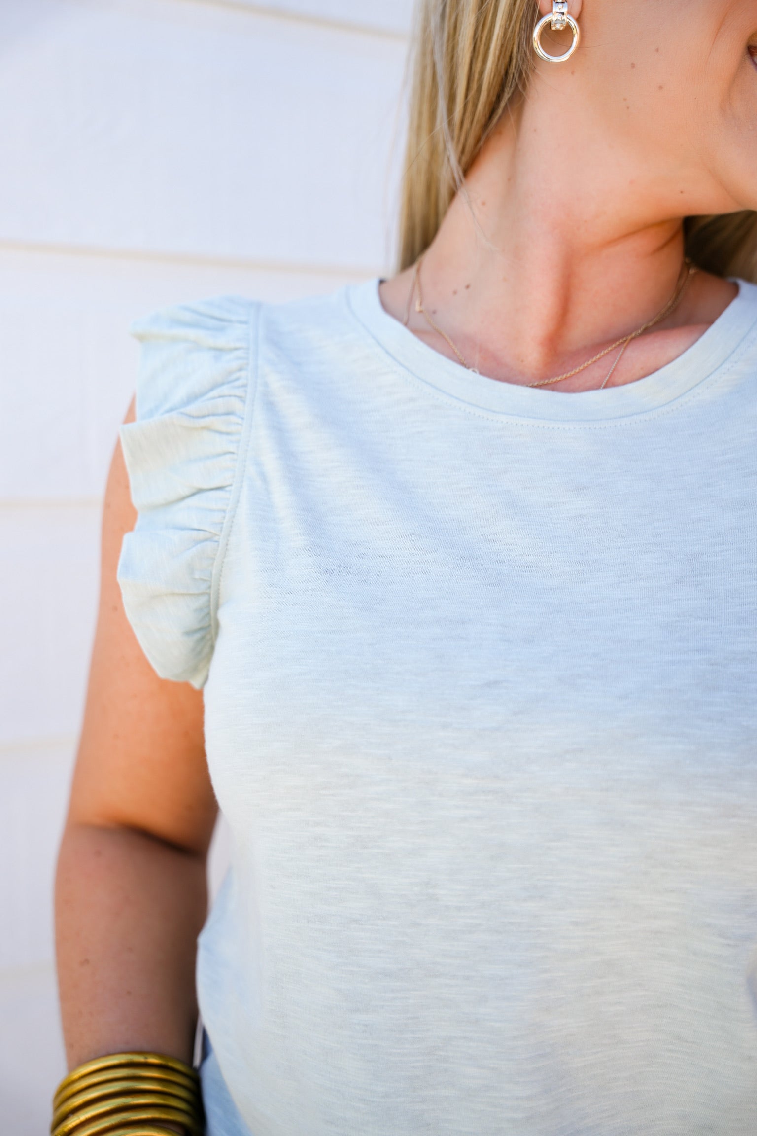North Tank - Aquamarine - Southern Belle Boutique