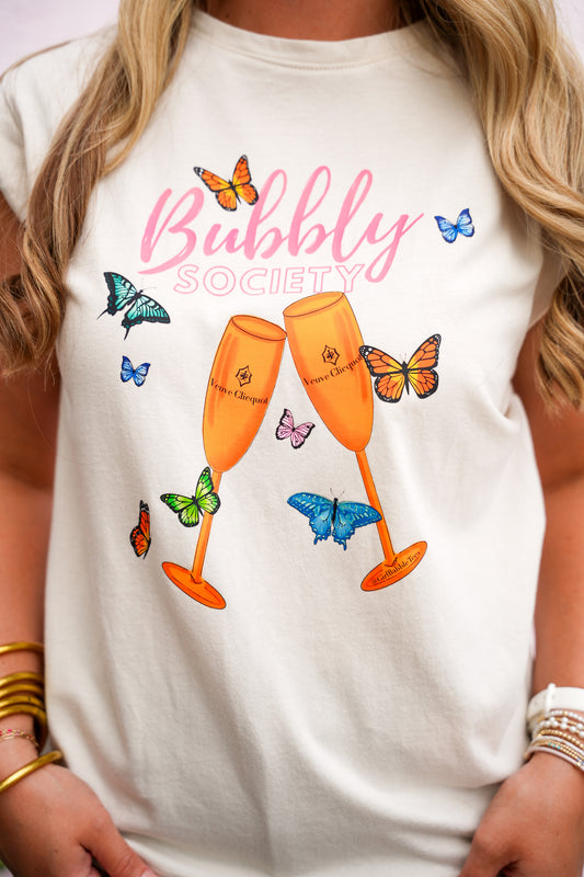 Bubbly Society Tee