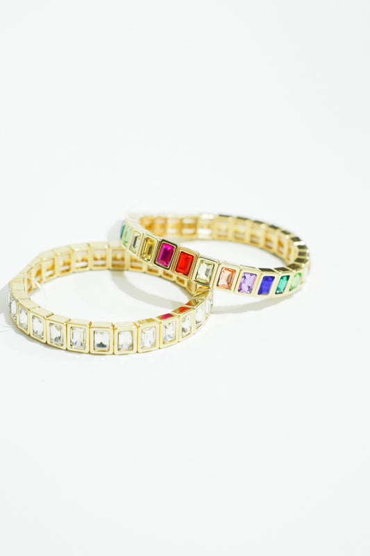 Gold Gem Bracelet - - Southern Belle Boutique