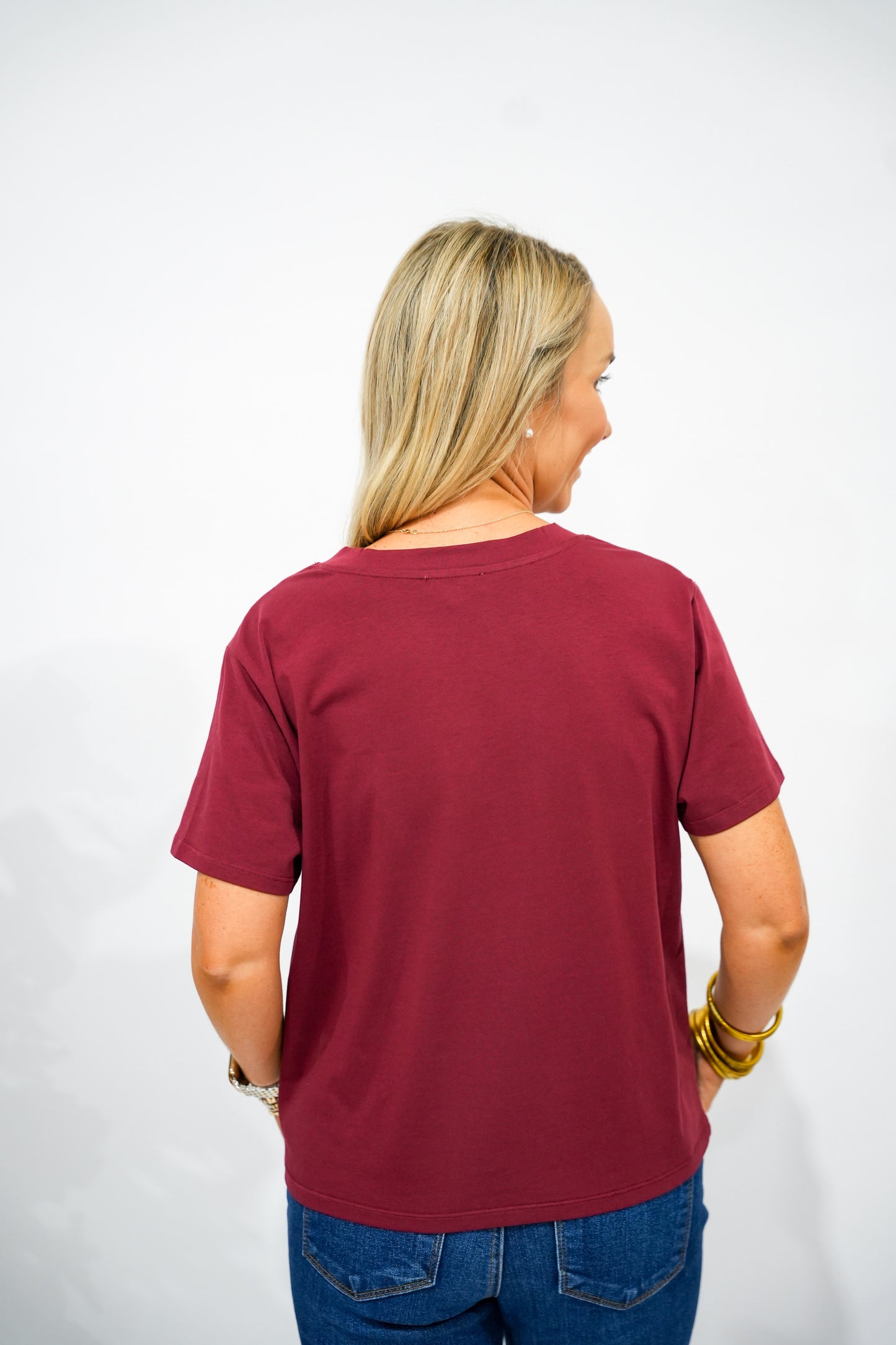 Amaya Tee - Bordeaux