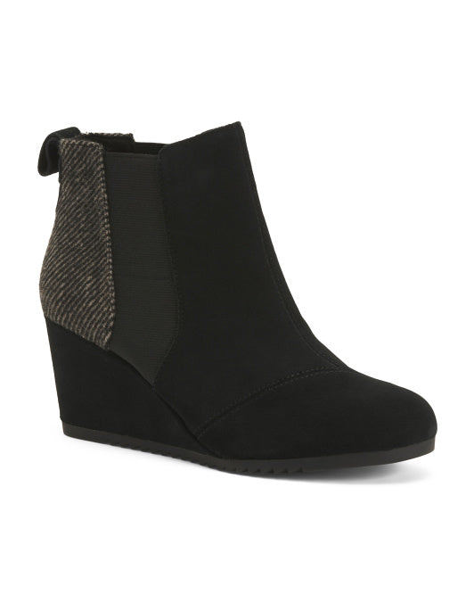 Emery Black Suede Boot - Southern Belle Boutique