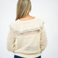 Emeline Novelty Sweater - Vintage Cream