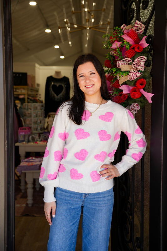 Valentine Heart Sweater