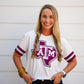 Texas A&M Sparkle Logo T-Shirt