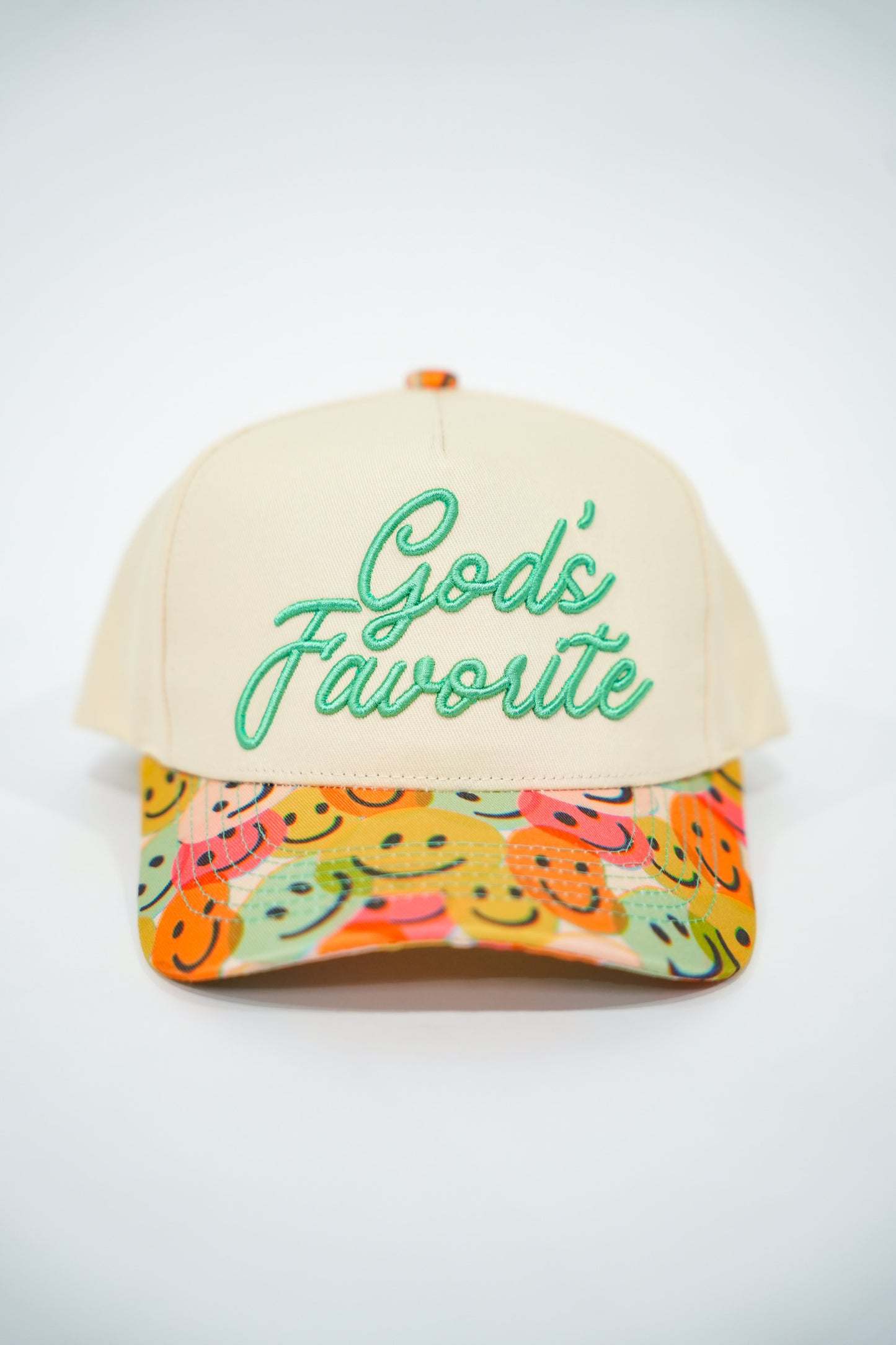 God's Favorite Smiley Trucker Hat - Southern Belle Boutique