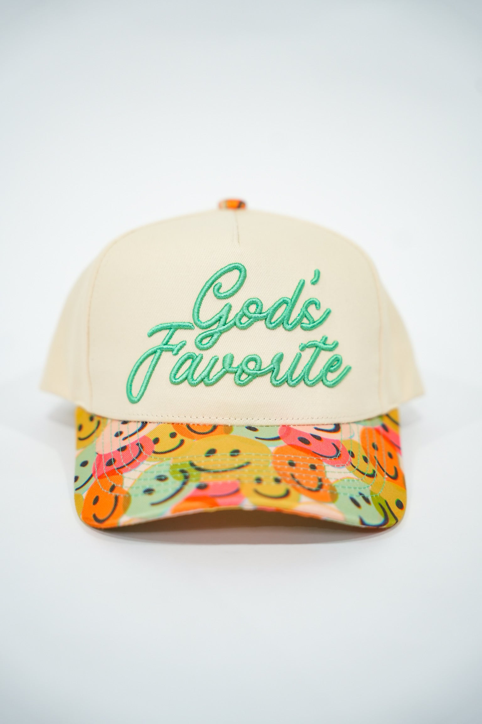 God's Favorite Smiley Trucker Hat - Southern Belle Boutique