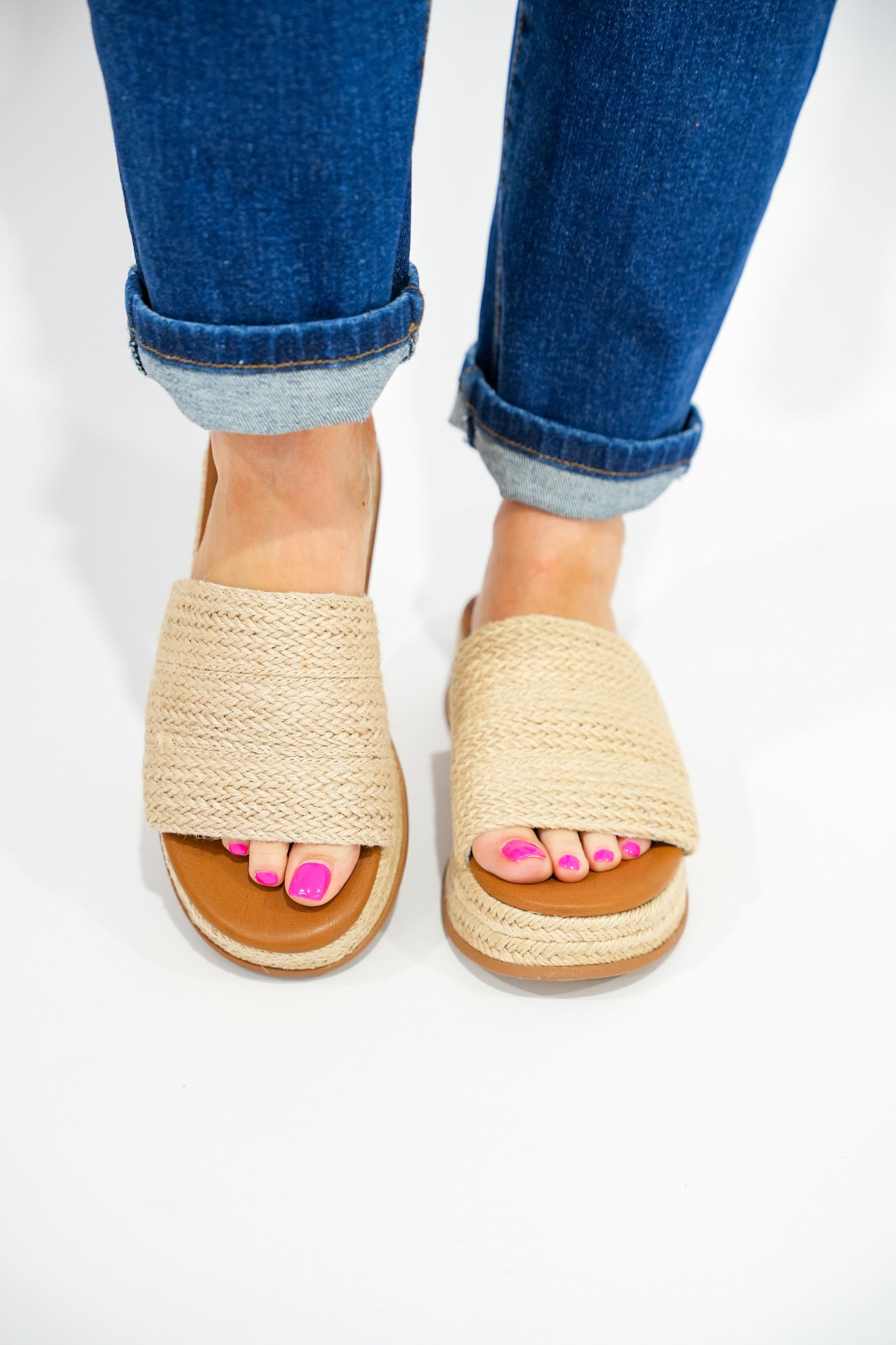 Marshlo-B Rope Espadrille Flatform Sandals - Southern Belle Boutique
