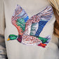 Faux Rhinestone Duck Sweatshirt