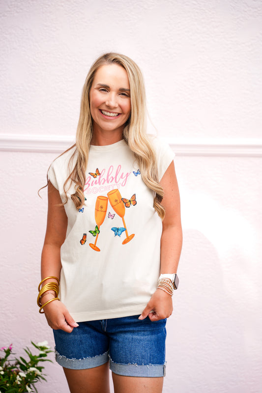Bubbly Society Tee
