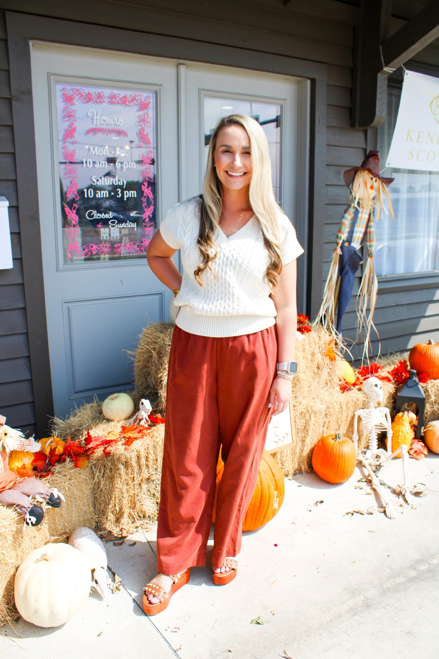 Paris Pants - Mahogany - Southern Belle Boutique