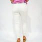 Connie HR Slim Fit Ankle Skinny - White - Southern Belle Boutique