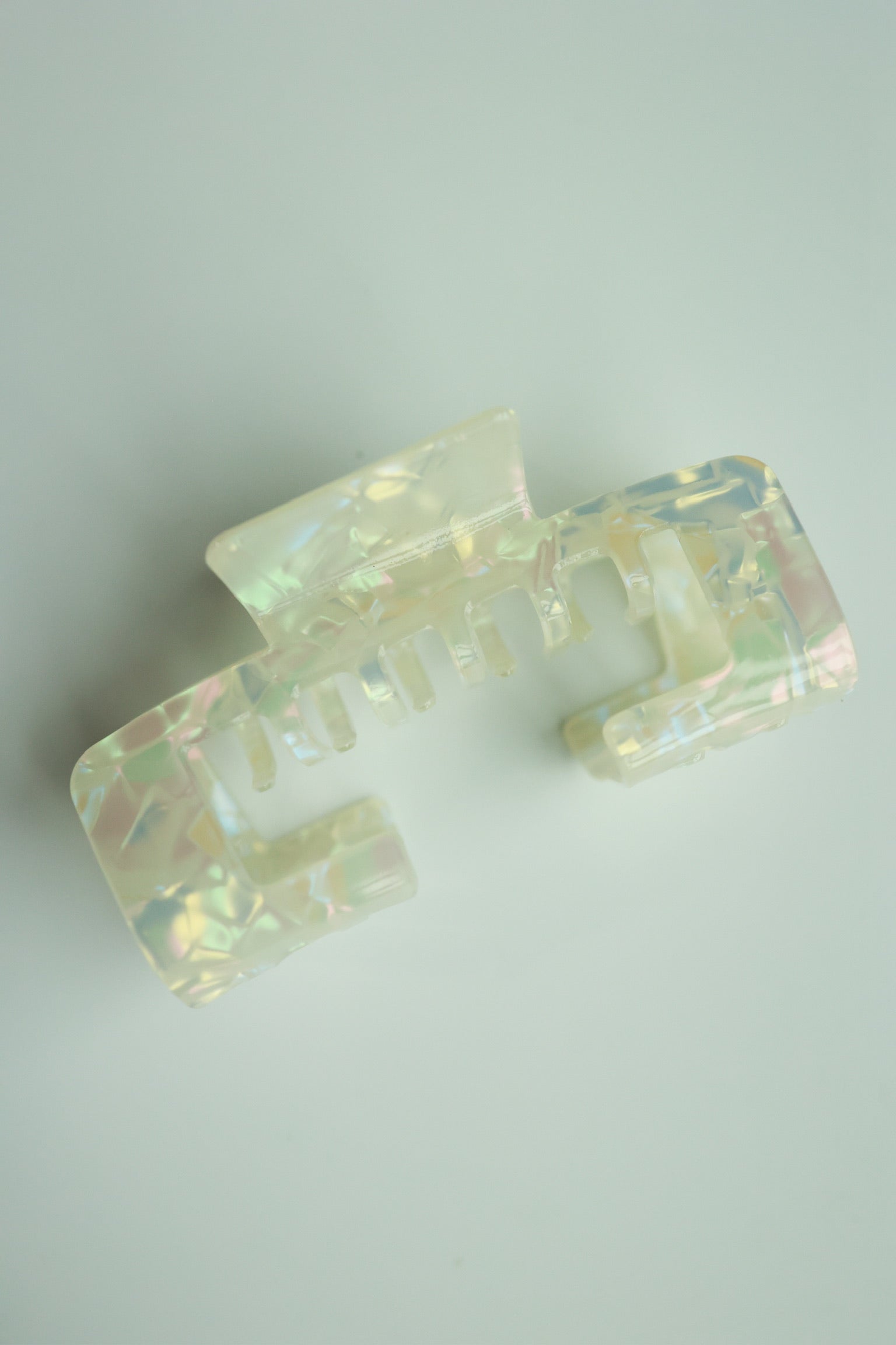 Trucker Claw Clip - Opal - Southern Belle Boutique
