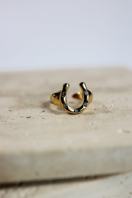 The Horseshoe Ring - Southern Belle Boutique