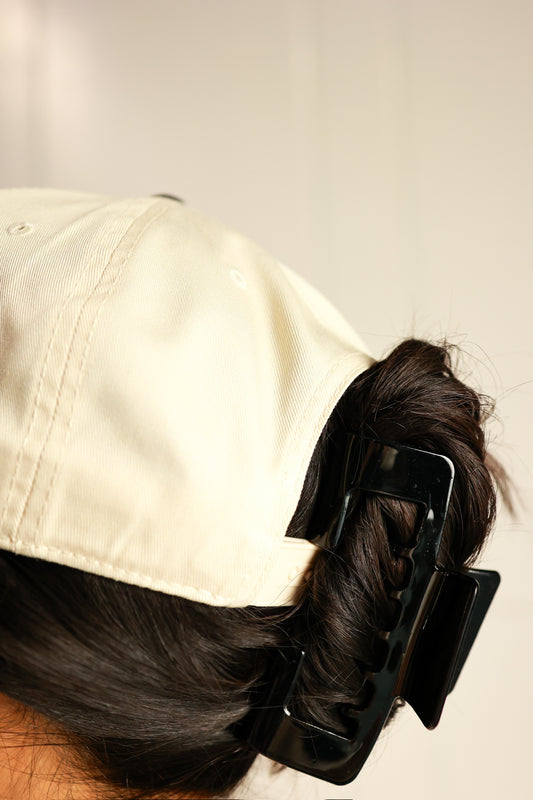Trucker Claw Clip - Black - Southern Belle Boutique