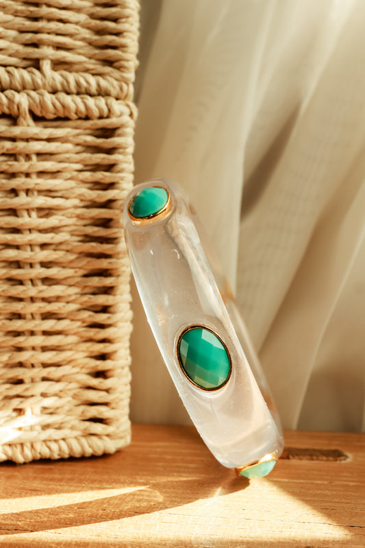 Ruthie Bangle - Clear - Southern Belle Boutique