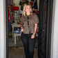 LeopardPrint Tie Front Blouse - Southern Belle Boutique