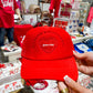 Game Day Trucker Hat - Red - Southern Belle Boutique