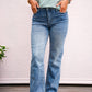 Kelsey High Rise Ankle Flare - Acceptance - Southern Belle Boutique