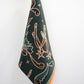 Western Silk Wild Rag Spurs and Floral Turquoise Scarf