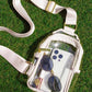Clear Sling Crossbody Bag
