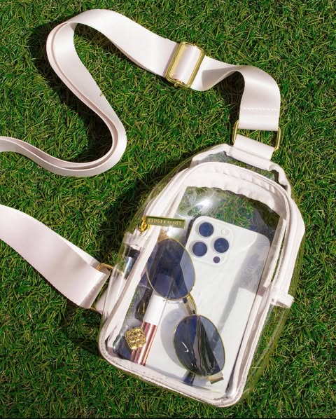 Clear Sling Crossbody Bag