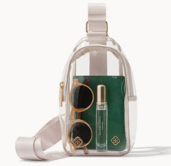 Clear Sling Crossbody Bag